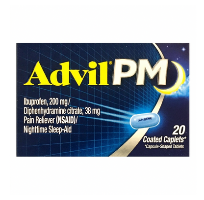 애드빌 PM 이부프로펜 200mg 야간 진통·수면유도 20정