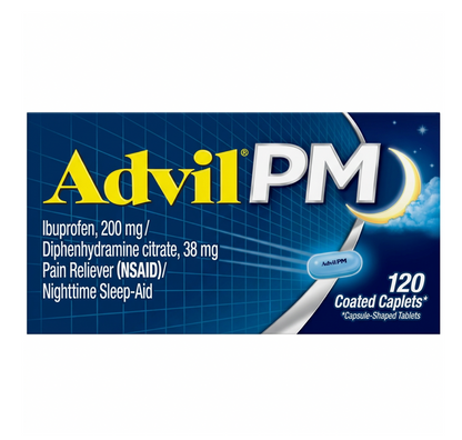 애드빌 PM 이부프로펜 200mg 야간 진통·수면유도 120정