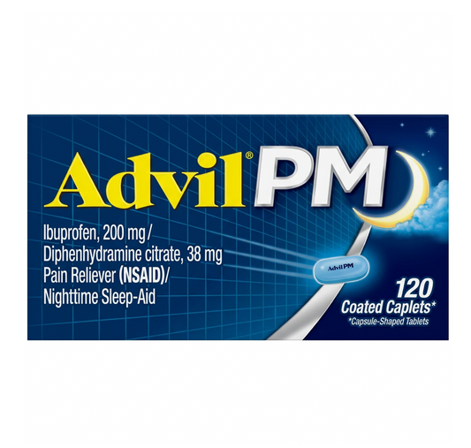 애드빌 PM 이부프로펜 200mg 야간 진통·수면유도 120정