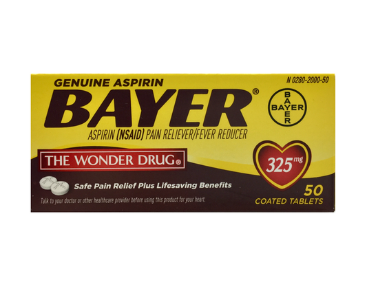 바이엘 아스피린 325mg 50정