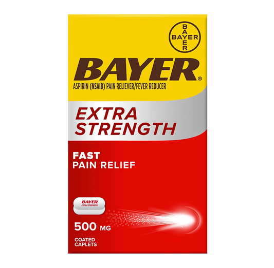 바이엘 아스피린 500mg 엑스트라 스트렝스 100정
