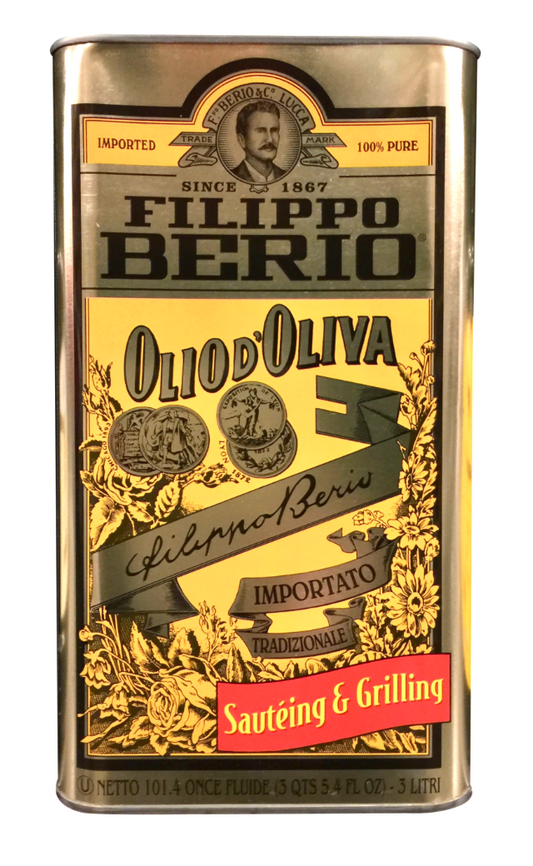 필리포베리오 Filippo Berio GMO-프리 퓨어 이탈리안 올리브 오일 Tin 1L