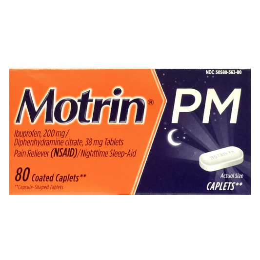 흰 여백을 추가한 모트린 PM 80정 정사각형 이미지
