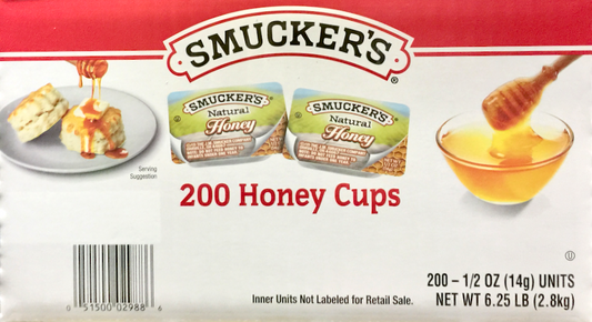 스머커 Smucker's 꿀 싱글 14g 200pc (2.8kg)