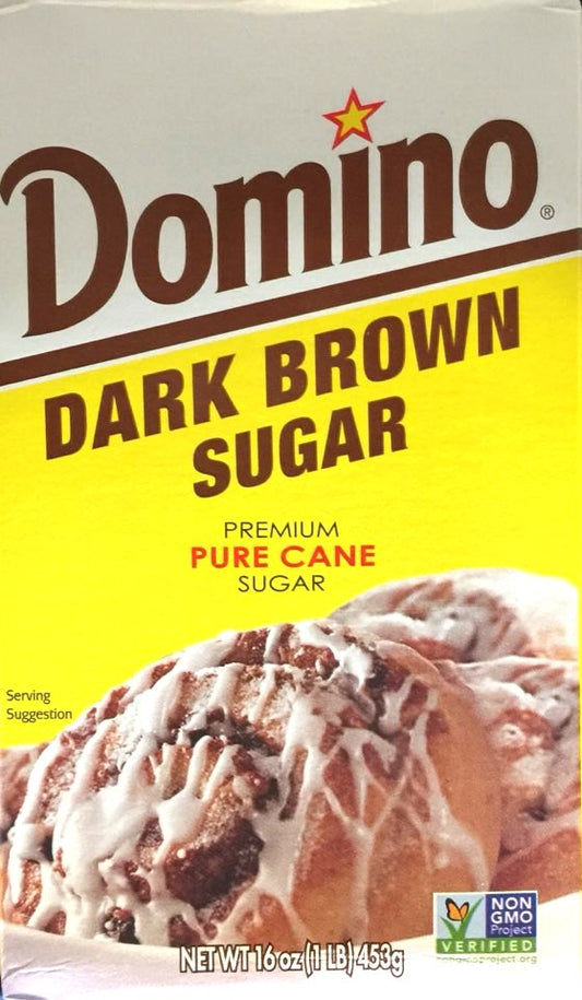 도미노 Domino Non-GMO 다크 브라운 설탕 453g