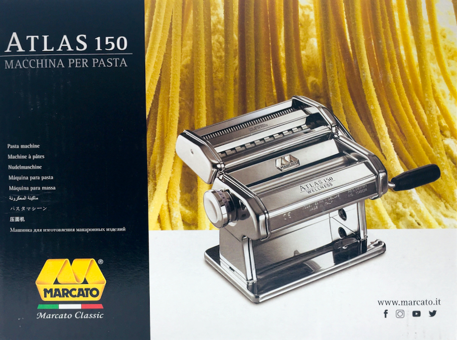 마르카토 Marcato 이탈리안 파스타 머신 아틀라스 150 본체 + 커터