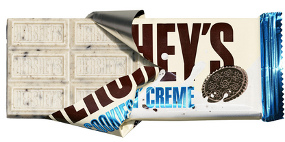 [풀사이즈팩] 허쉬 Hershey's 쿠키 & 크림 화이트 초콜렛 43g 36ct (1.58kg)