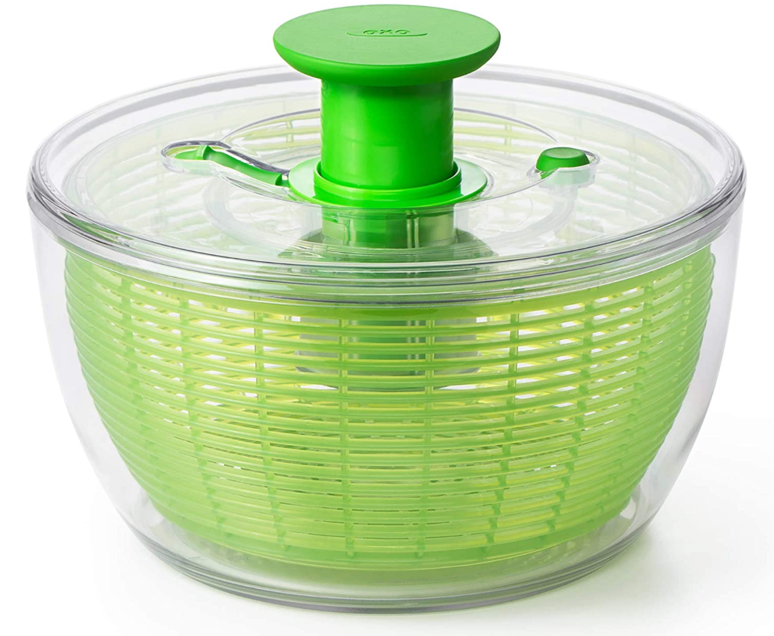 옥소 OXO BPA-프리 샐러드 스피너 (야채 탈수기) 5Qt Green