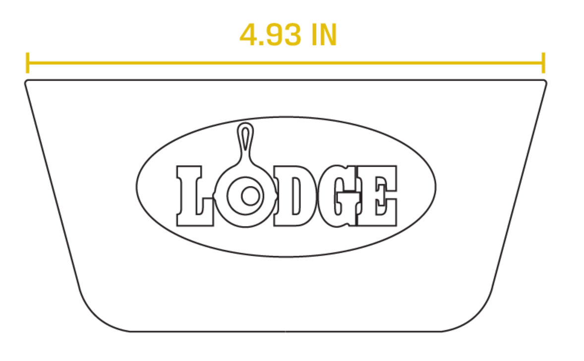 롯지 Lodge 230°C 내열 실리콘 어시스트 핸들 홀더 4.9" Black 2pc