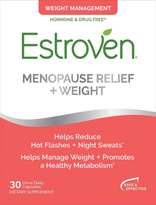 에스트로벤 Estroven 호르몬/약물-프리 메노포즈 릴리프 (갱년기증상 완화) + 체중 관리 30정