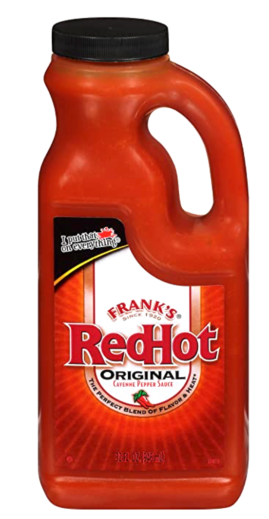 레드핫 Redhot 슈가/글루텐-프리 0칼로리 오리지널 핫 소스 946ml 🌶