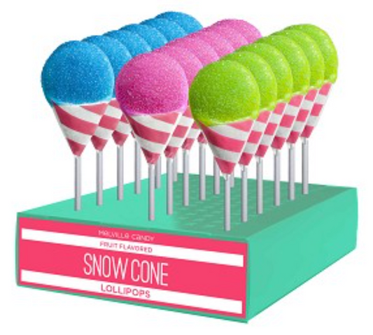 멜빌 Melville 수제 롤리팝 Snow Cone 24개