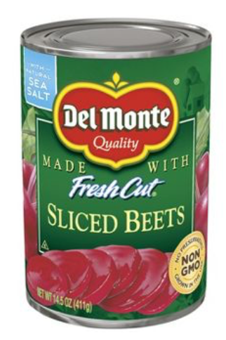 델몬트 Del Monte Non-GMO 비트 슬라이스 411g