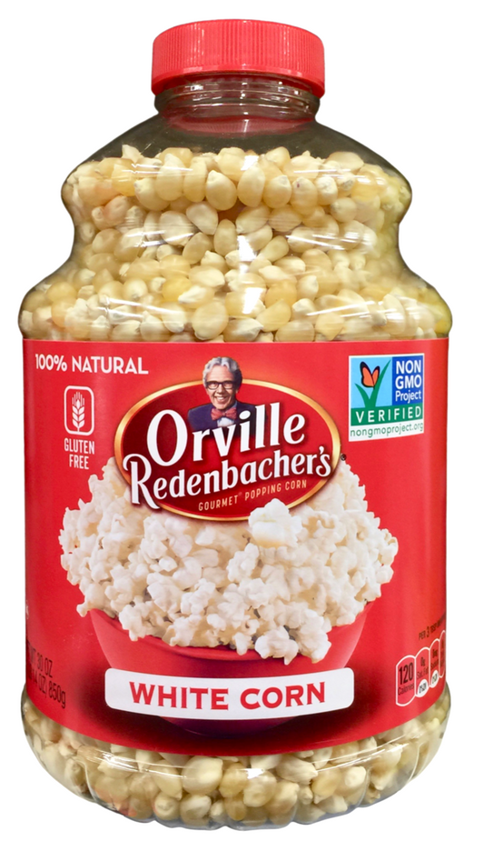 오빌 Orville Redenbacher's Non-GMO 화이트 팝콘 옥수수 캐니스터 850g