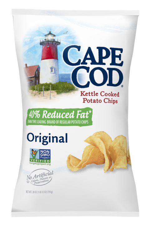 케이프코드 Cape Cod Non-GMO 글루텐-프리 40% 저지방 감자칩 680g