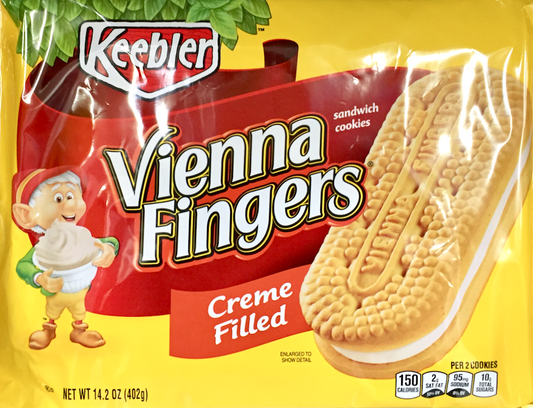 키블러 Keebler 비엔나 핑거 크림 샌드위치 쿠키 340g