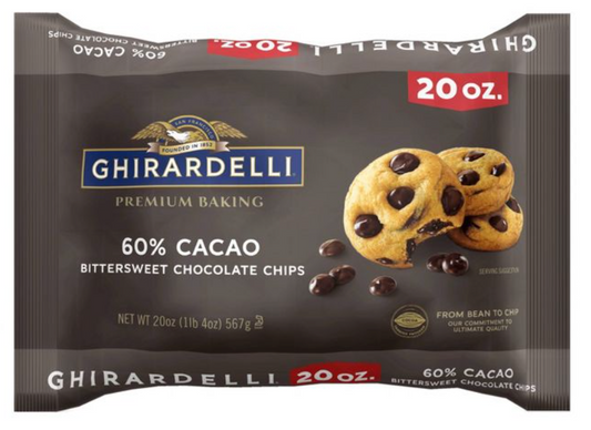 기라델리 Ghirardelli  60% 카카오 초콜렛 칩 567g