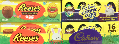 허쉬 Hershey's 리세스 & 캐드버리 에그 16팩 (544g)