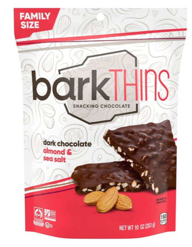 바크씬즈 BarkTHINS Non-GMO 다크초콜렛 아몬드 바크 133g