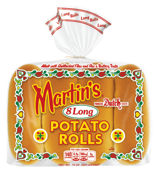 마틴 Martin's 감자 샌드위치 롤 8ct (425g)