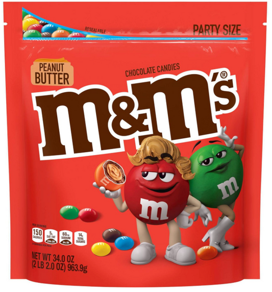 마스 Mars M&M's 땅콩버터 엠앤엠 963g