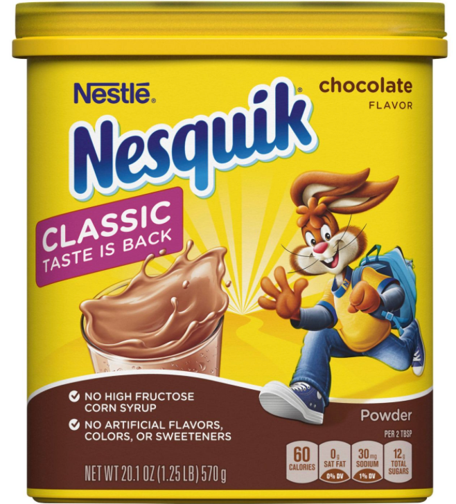 네슬레 Nestle 네스퀵 초콜렛 우유 믹스 570g