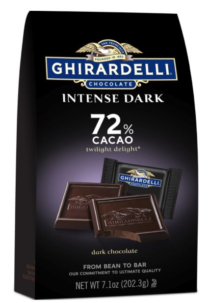 기라델리 Ghirardelli 인텐스 72% 카카오 다크초콜렛 202g