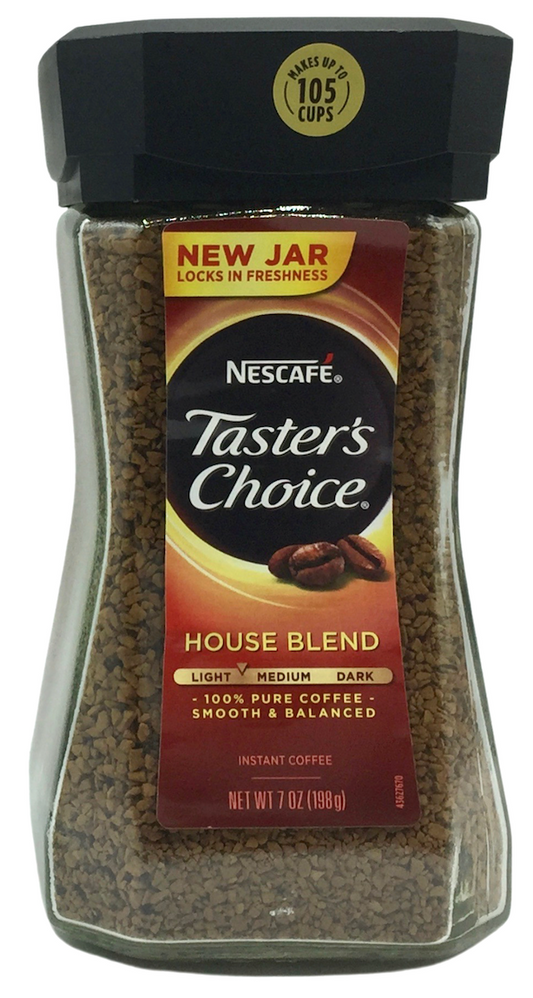 네스카페 Nescafe 테이스터스초이스 하우스 블렌드 인스턴트 커피 198g (105잔)