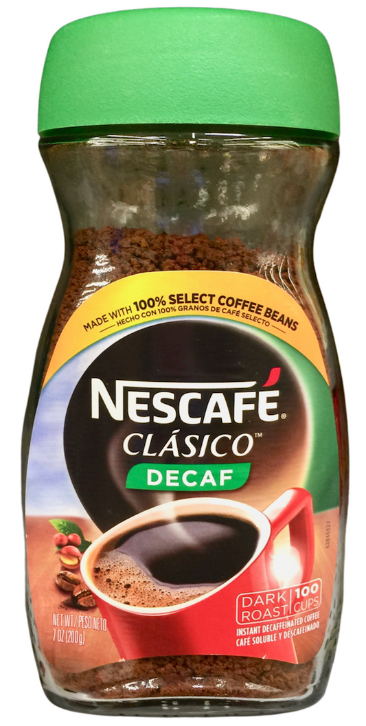 네스카페 Nescafé 클라시코 다크로스트 디카페인 인스턴트 커피 200g