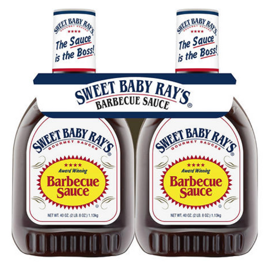 스위트베이비레이 Sweet Baby Ray's 글루텐-프리 오리지널 바베큐 소스 1.13kg 2ct (2.26kg)