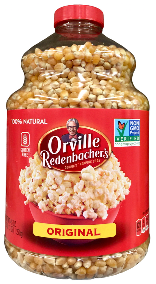 오빌 Orville Redenbacher's Non-GMO 옐로 팝콘 옥수수 캐니스터 1.27kg