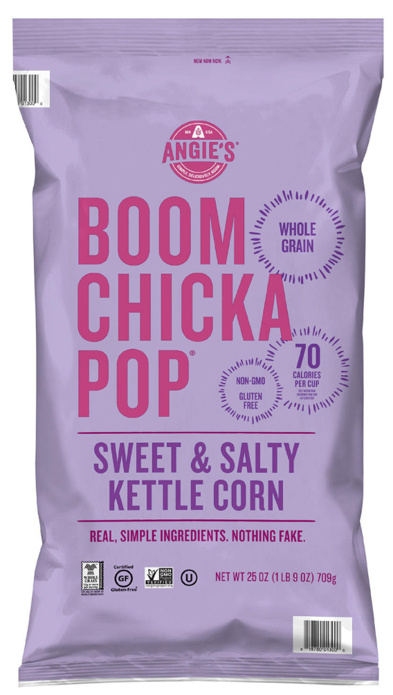 붐치카팝 Boom Chicka Pop Non-GMO 스위트 & 솔티 케틀 팝콘 709g