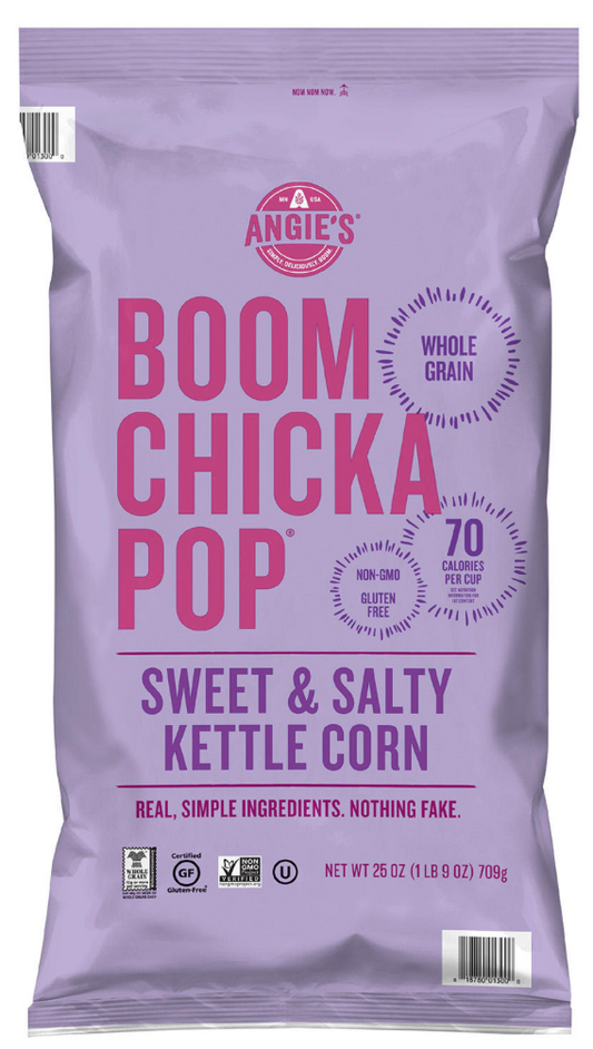 붐치카팝 Boom Chicka Pop Non-GMO 스위트 & 솔티 케틀 팝콘 709g