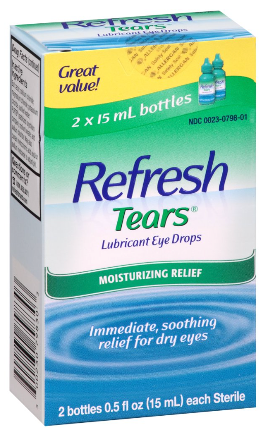 리프레시 Refresh 티어스 인공눈물 15ml 2ct (30ml)