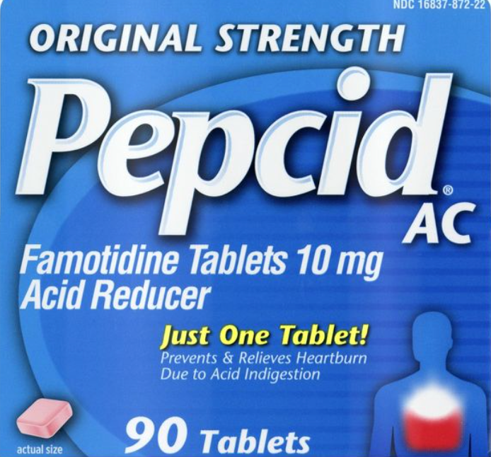 펩시드 Pepcid 파모티딘 10mg 제산제 90정