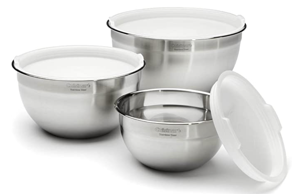 퀴진아트 Cuisinart 스텐레스 믹싱 볼 3pc