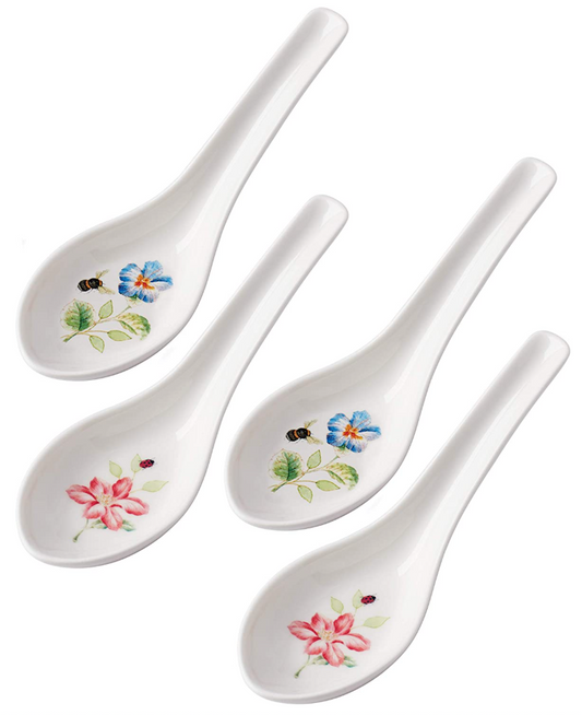 레녹스 Lenox 버터플라이 메도우 중식 스푼 4pc