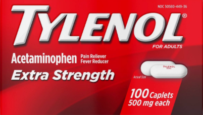 타이레놀 Tylenol 아세트아미노펜 500mg 100정