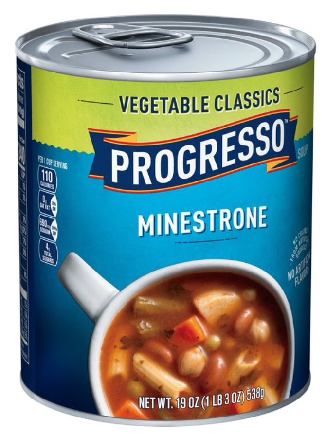 프로그레소 Progresso 미네스트로네 538g 6ct (3.22kg)