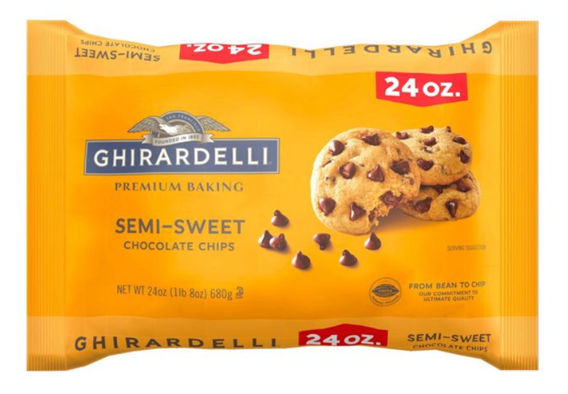 기라델리 Ghirardelli 세미스위트 초콜렛 칩 680g