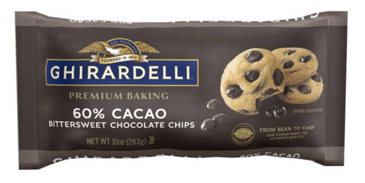 기라델리 Ghirardelli 60% 카카오 초콜렛 칩 283g