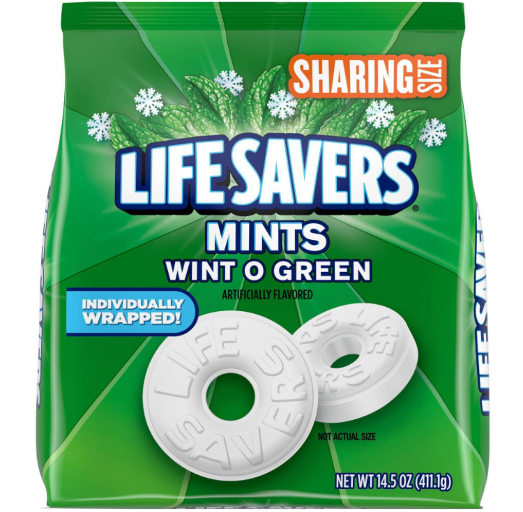 라이프세이버 Lifesavers 윈트오그린 민트 캔디 411g