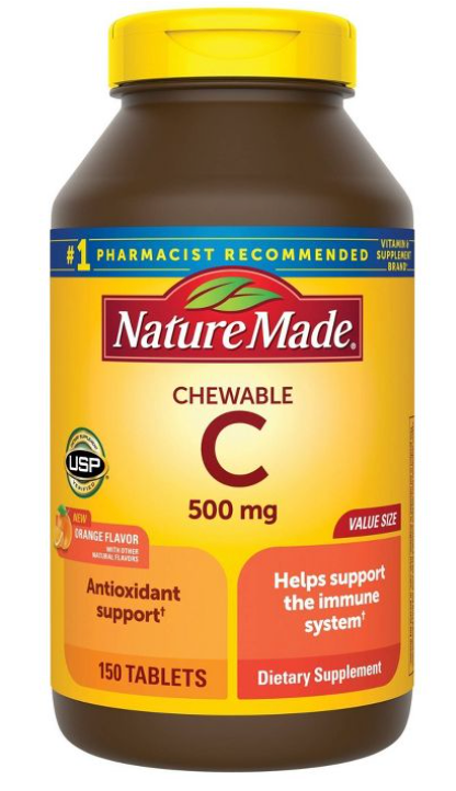 네이처메이드 Nature Made 비타민 C 500mg 츄어블 150정