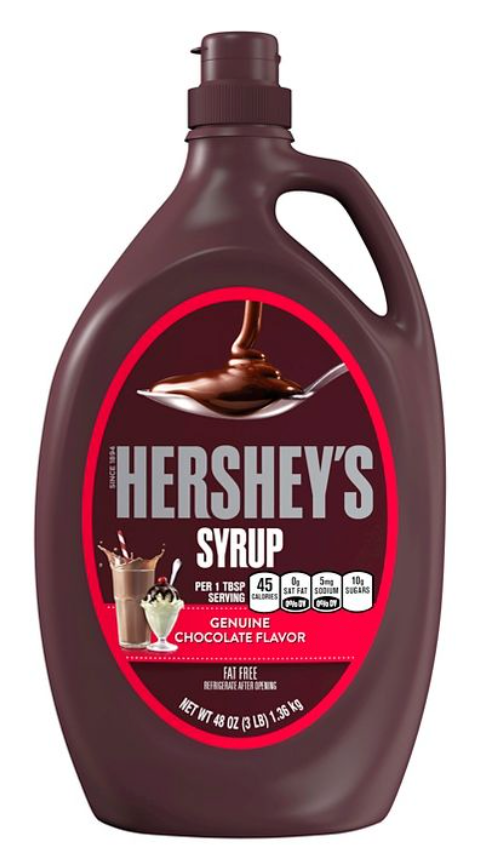 허쉬 Hershey's 글루텐-프리 무지방 초콜렛 시럽 1.36kg