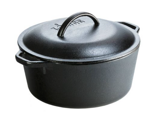 롯지 Lodge 캐스트 아이언 더치 오븐 5Qt
