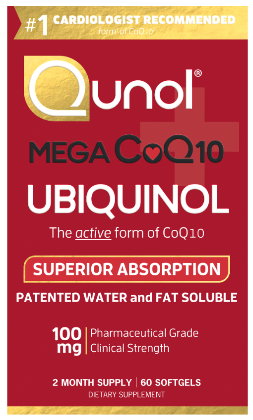 큐놀 유비퀴놀 메가 CoQ 10 100mg 60정