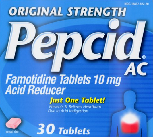 펩시드 Pepcid 파모티딘 10mg 제산제 30정