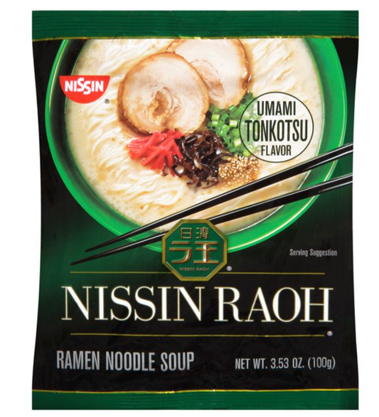 니신 Nissin 라오 돈고츠 라면 100g 5ct (500g)