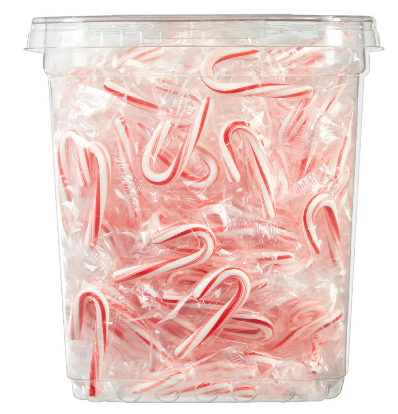 브라치 Brach's 페퍼민트 미니 6cm 캔디캐인 260pc (1.13kg)