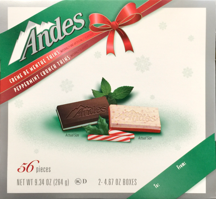 안데스 Andes 민트 초콜렛 기프트박스 56pc (264g)
